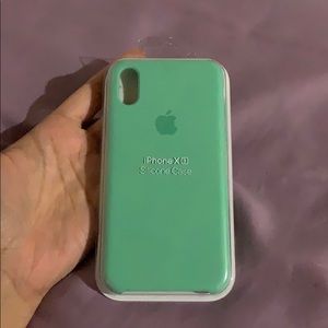 Authentic apple silicone phone case
